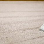 This is a photo of a carpet steam cleaner cleaning a cream carpet works carried out by Penge Carpet Cleaning